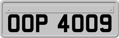 OOP4009
