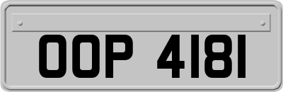 OOP4181