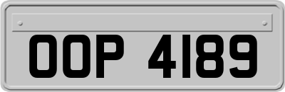 OOP4189