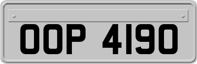 OOP4190