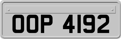 OOP4192