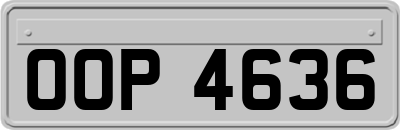 OOP4636