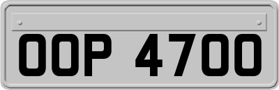 OOP4700