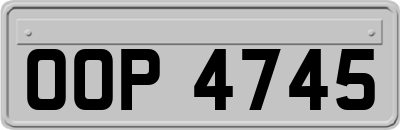 OOP4745