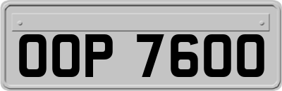 OOP7600