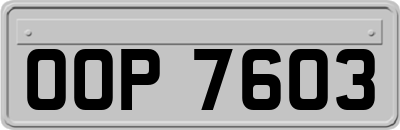 OOP7603