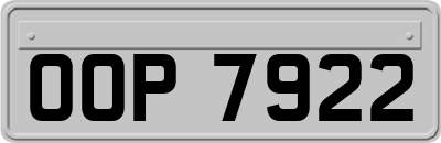 OOP7922