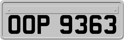 OOP9363