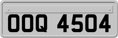 OOQ4504