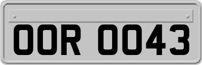 OOR0043