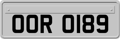 OOR0189