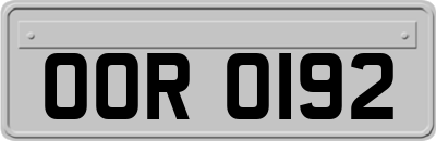 OOR0192