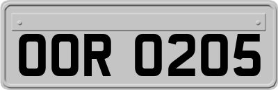 OOR0205