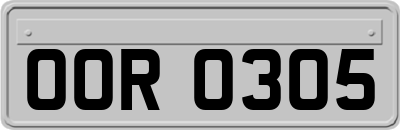 OOR0305