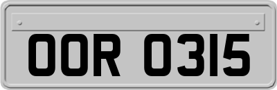 OOR0315
