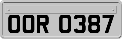 OOR0387