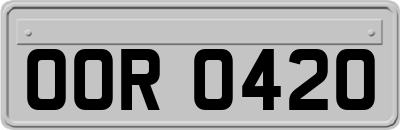 OOR0420