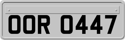 OOR0447