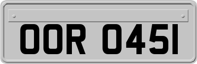 OOR0451