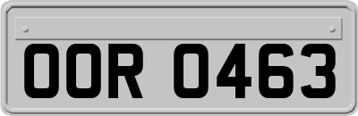 OOR0463