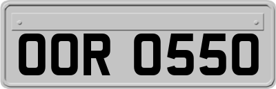 OOR0550