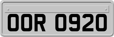 OOR0920