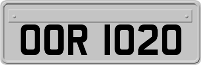 OOR1020