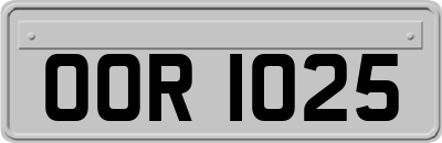 OOR1025