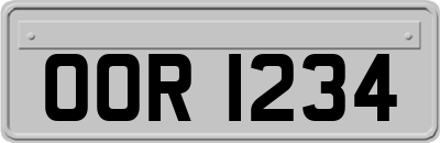 OOR1234