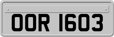 OOR1603