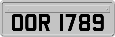 OOR1789