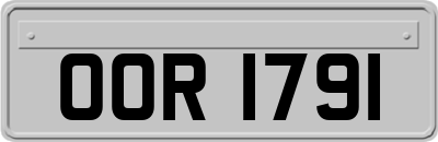 OOR1791