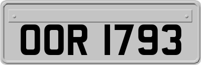 OOR1793