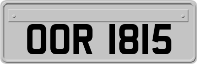 OOR1815