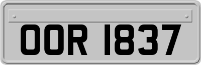 OOR1837