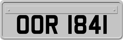 OOR1841