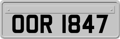 OOR1847