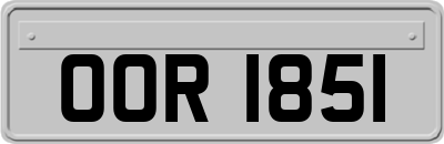 OOR1851