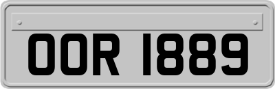 OOR1889