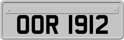 OOR1912