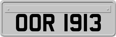 OOR1913
