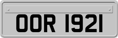 OOR1921