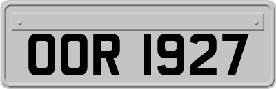 OOR1927