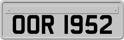OOR1952