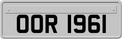 OOR1961