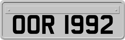 OOR1992