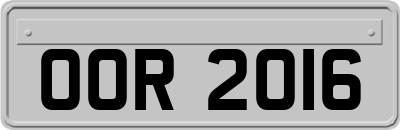 OOR2016