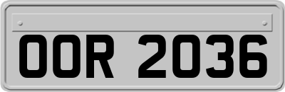 OOR2036