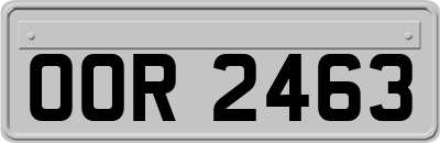 OOR2463