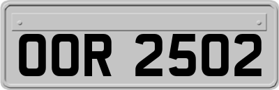 OOR2502